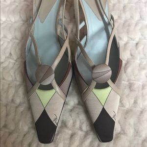 Emilio Pucci slingbacks